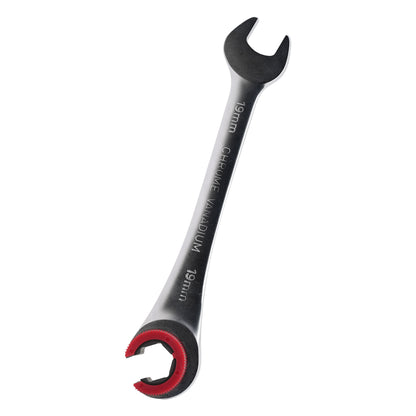 LLAVE TRINQUETE CABEZAL ABIERTO DE 19MM