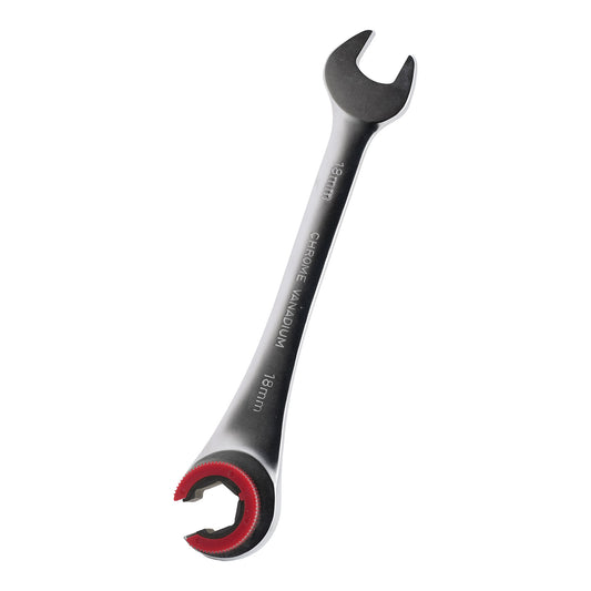 LLAVE TRINQUETE CABEZAL ABIERTO DE 18MM