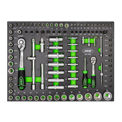 SET DE 4 MÓDULOS EVA CARBONO PARA CARRO DE HERRAMIENTAS