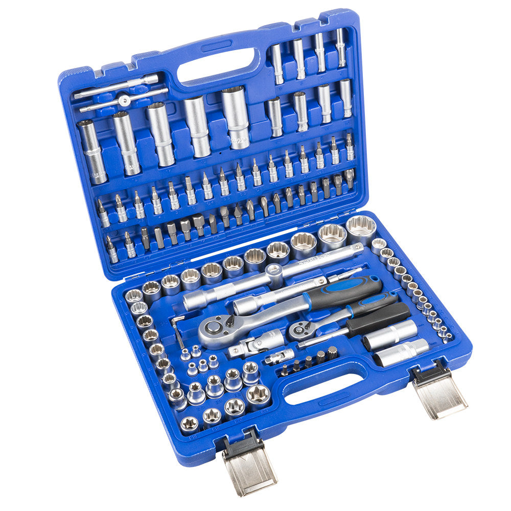 113 PIECE TOOL KIT 12 END SOCKETS