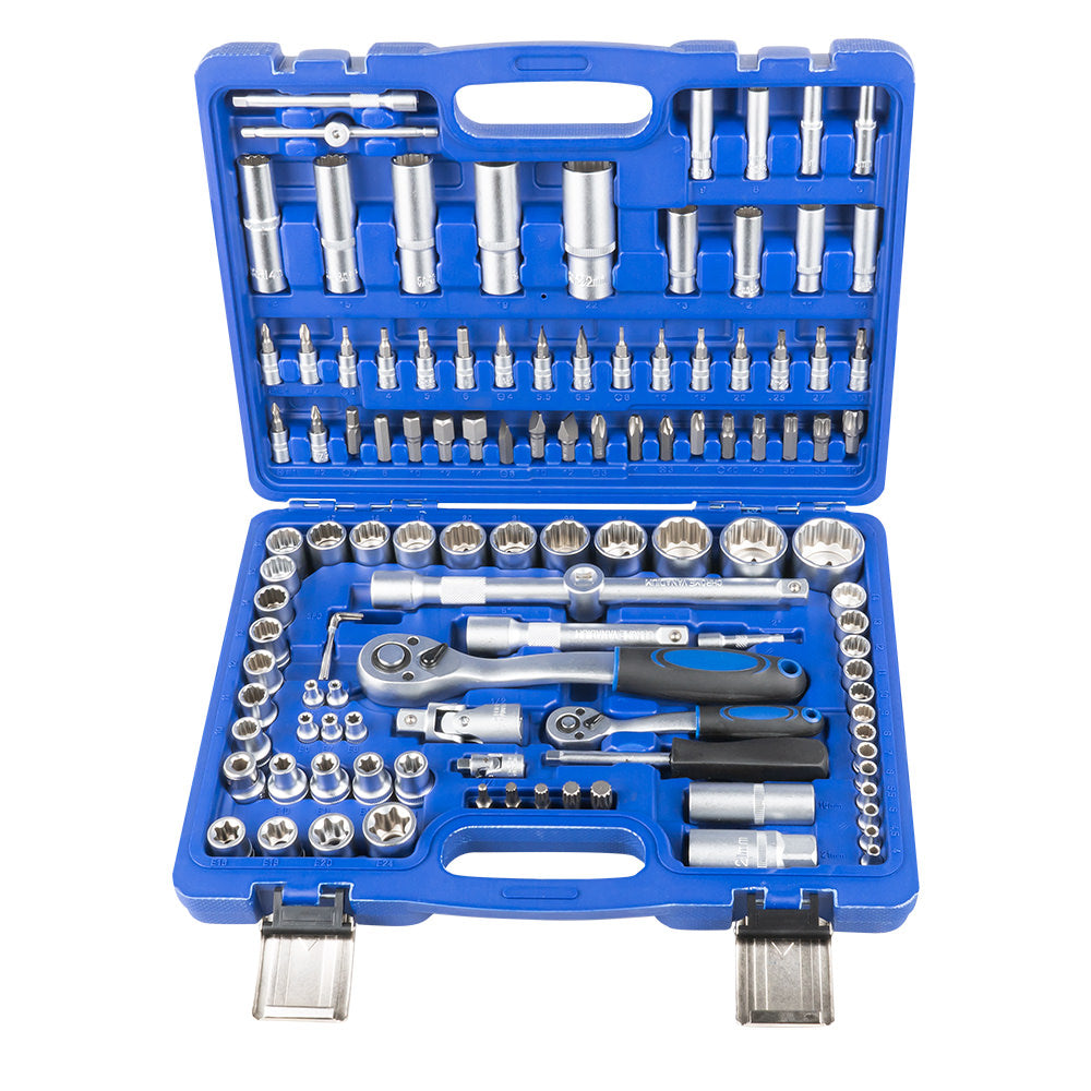 113 PIECE TOOL KIT 12 END SOCKETS