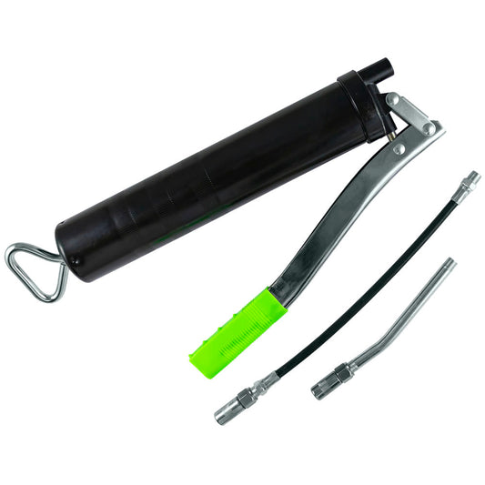 MANUAL GREASE GUN WITH FLEXIBLE TUBE