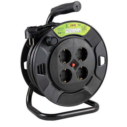 CARRETE DE CABLE ELÉCTRICO 25M