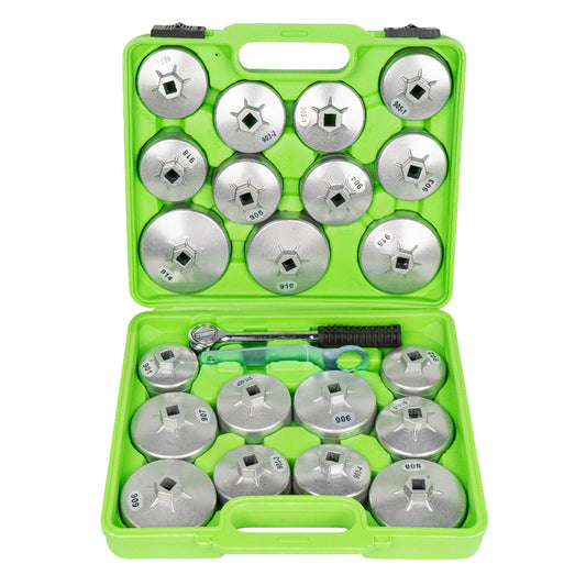 JUEGO DE EXTRACTORES PARA FILTROS DE ACEITE / 23PCS EN ALUMINIO