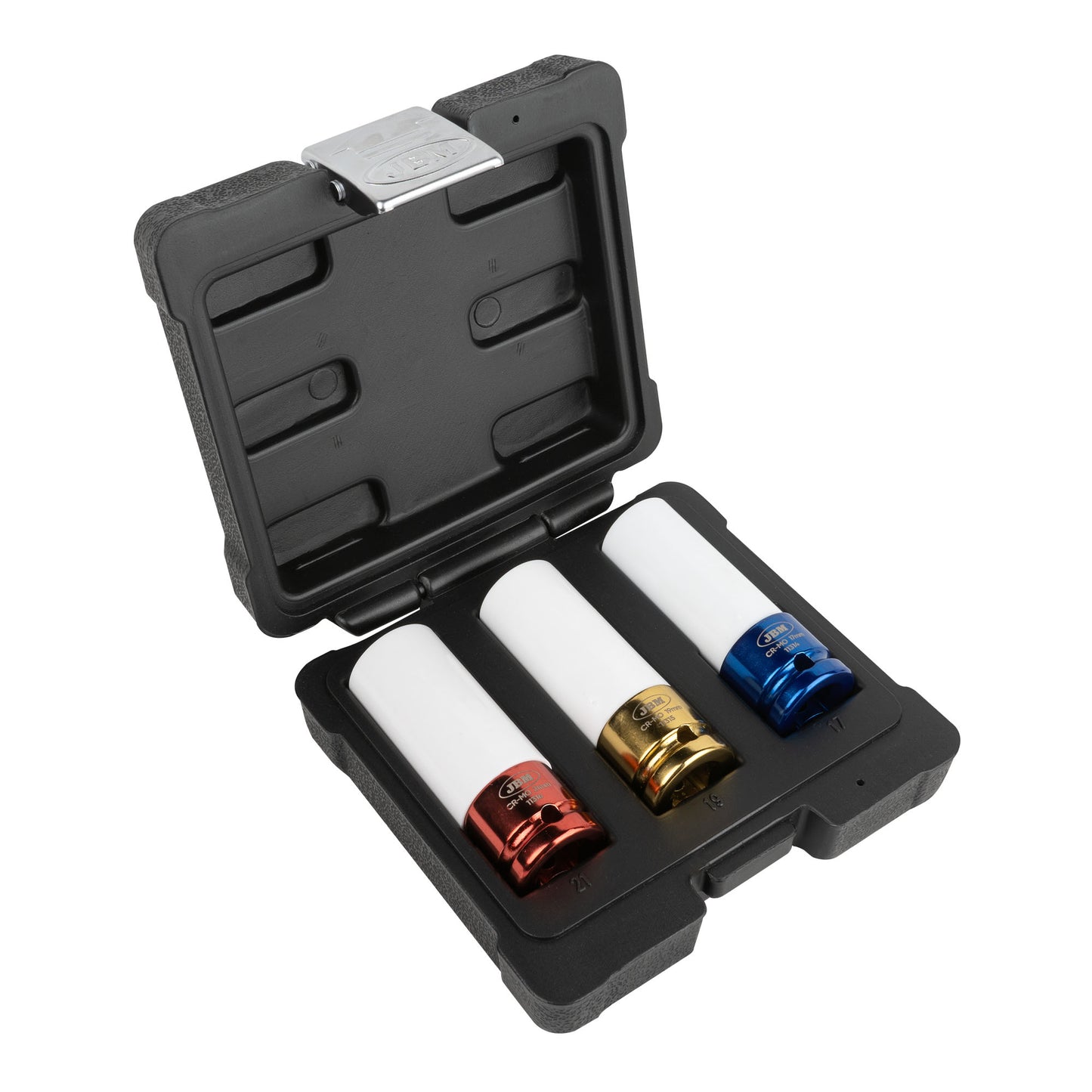 SET DE 3 VASOS DE IMPACTO DE 1/2" ESPECIAL EXTRACCIÓN RUEDAS