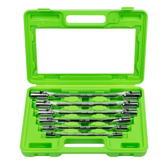 CASE WITH 6 12-EDGE SOCKET WRENCHES