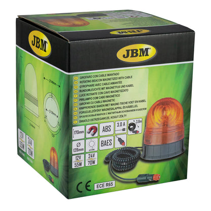 GIROFARO CON CABLE IMANTADO H1 12V-55W