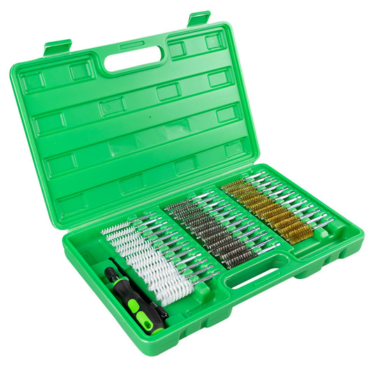 ESTUCHE 38 CEPILLOS METÁLICOS / PLÁSTICOS