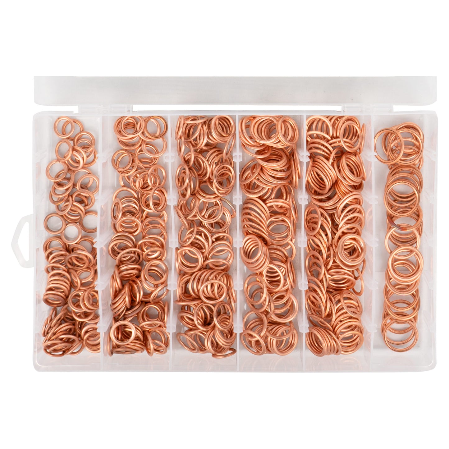 ESTUCHE DE ARANDELAS DE COBRE PARA TAPÓN DE CÁRTER 525PCS