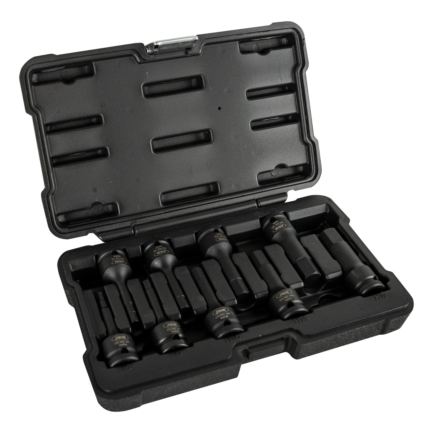 SET OF 8 1/2" HEXAGON IMPACT BITS