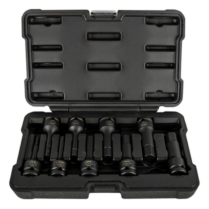 SET OF 8 1/2" HEXAGON IMPACT BITS