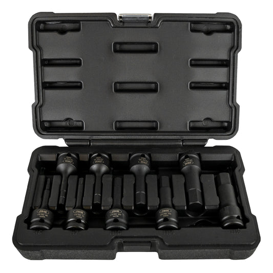 SET OF 8 1/2" HEXAGON IMPACT BITS