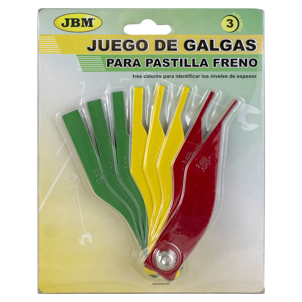 JUEGO DE GALGAS PARA PASTILLA DE FRENO