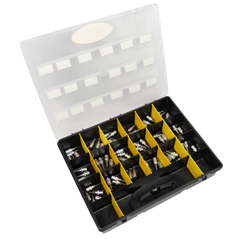 1/4" ASSORTED SCREWDRIVER BIT CASE