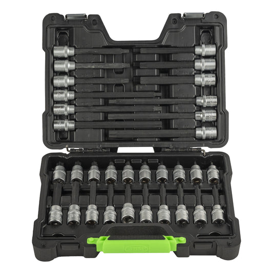 MALETÍN DE PUNTAS PARA TORNILLOS TORX 32 PIEZAS