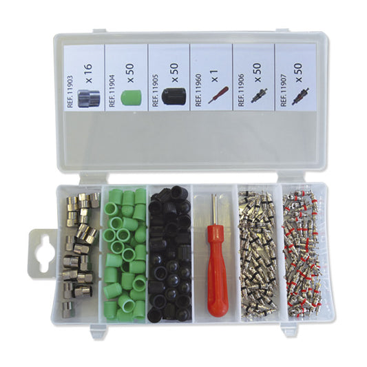 SET DE TAPONES Y OBUSES PARA NEUMÁTICOS
