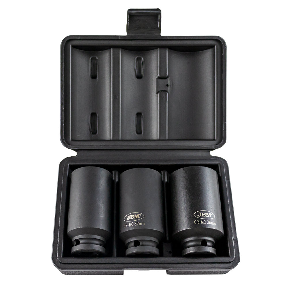 SET DE 3 VASOS DE IMPACTO XZN DE 1/2"