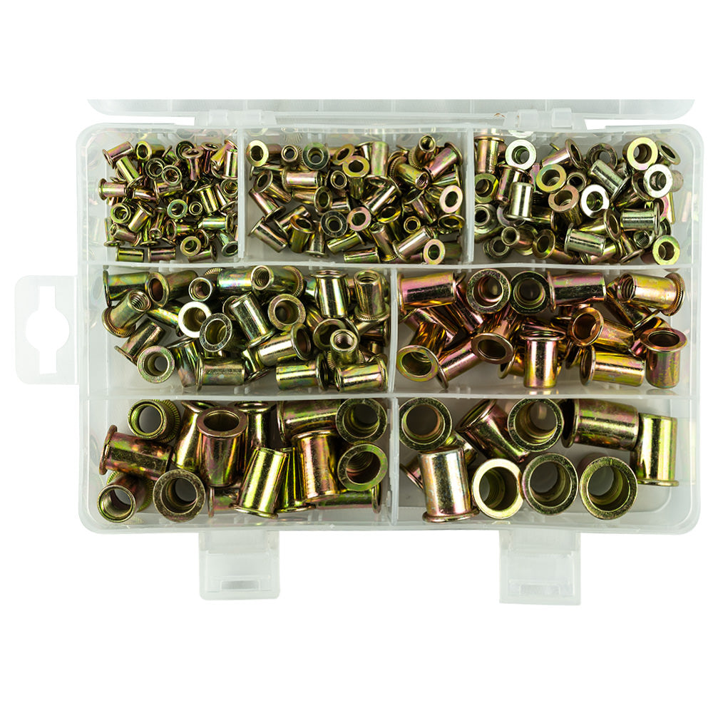 ESTUCHE DE REMACHES TUERCA 235PCS