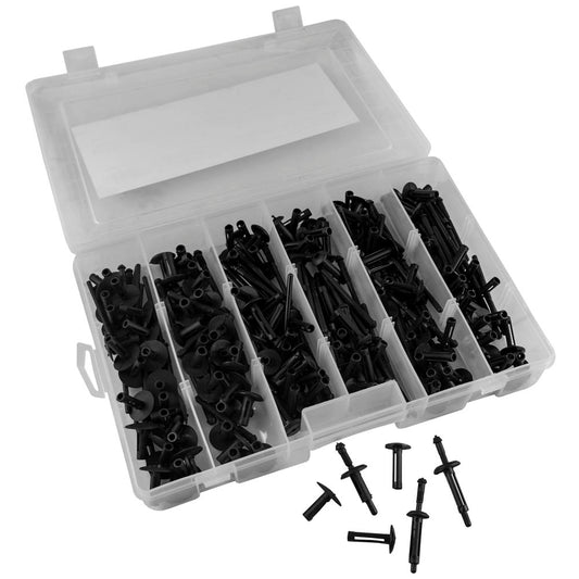 ESTUCHE DE REMACHES PLÁSTICOS 150PCS