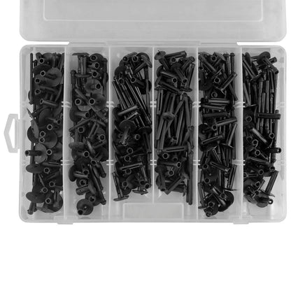 ESTUCHE DE REMACHES PLÁSTICOS 150PCS