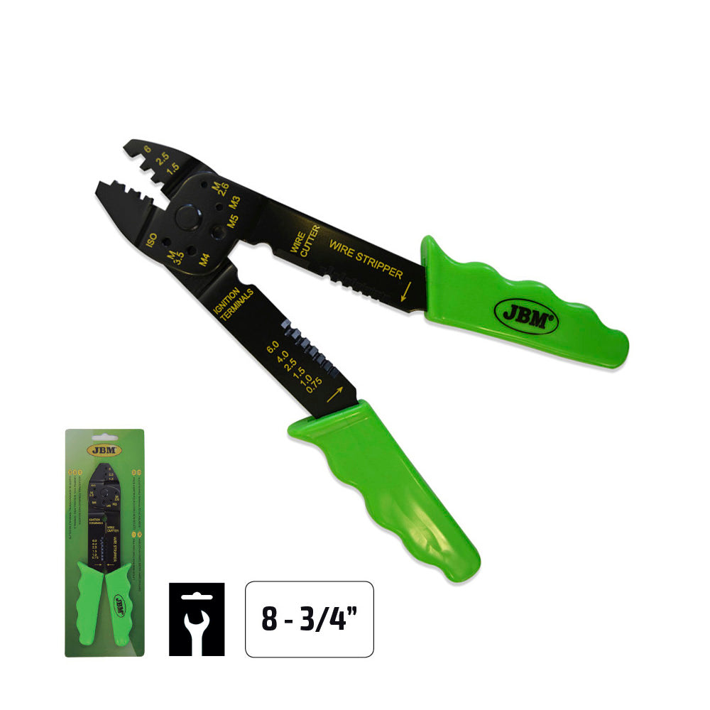 ALICATE PARA TERMINALES NO AISLADOS 8-3/4"