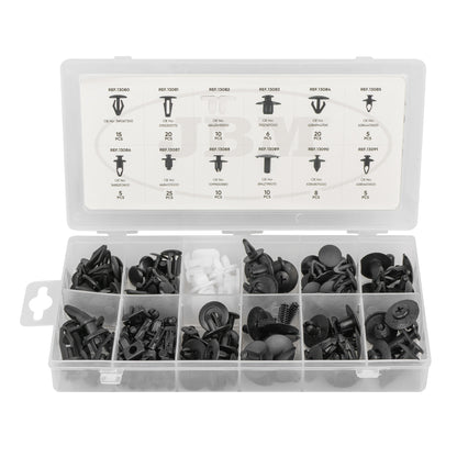 ESTUCHE DE CLIPS PLÁSTICOS NISSAN 139PCS