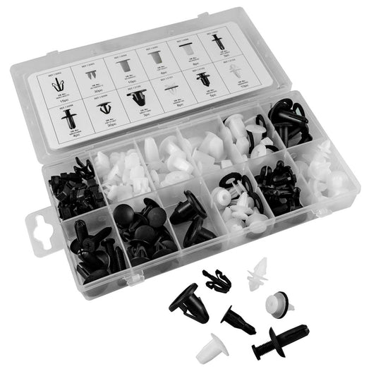 ESTUCHE DE CLIPS PLÁSTICOS MITSUBISHI 134PCS