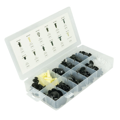 ESTUCHE DE CLIPS PLÁSTICOS MAZDA 190PCS