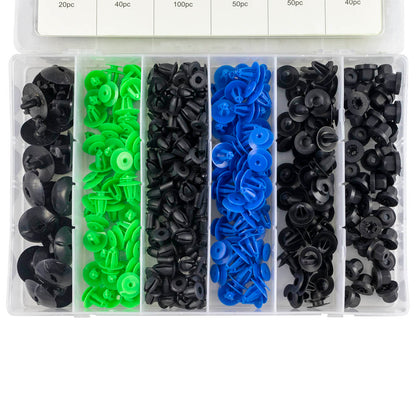 ESTUCHE DE CLIPS PLÁSTICOS VAUXHALL/OPEL 300PCS