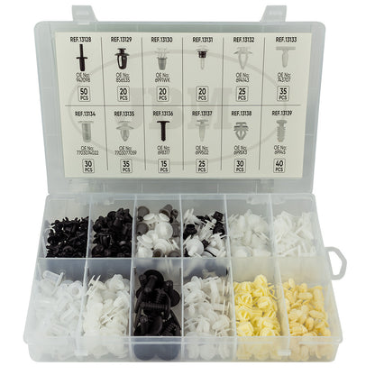 ESTUCHE DE CLIPS PLÁSTICOS PEUGEOT/CITROËN 345PCS