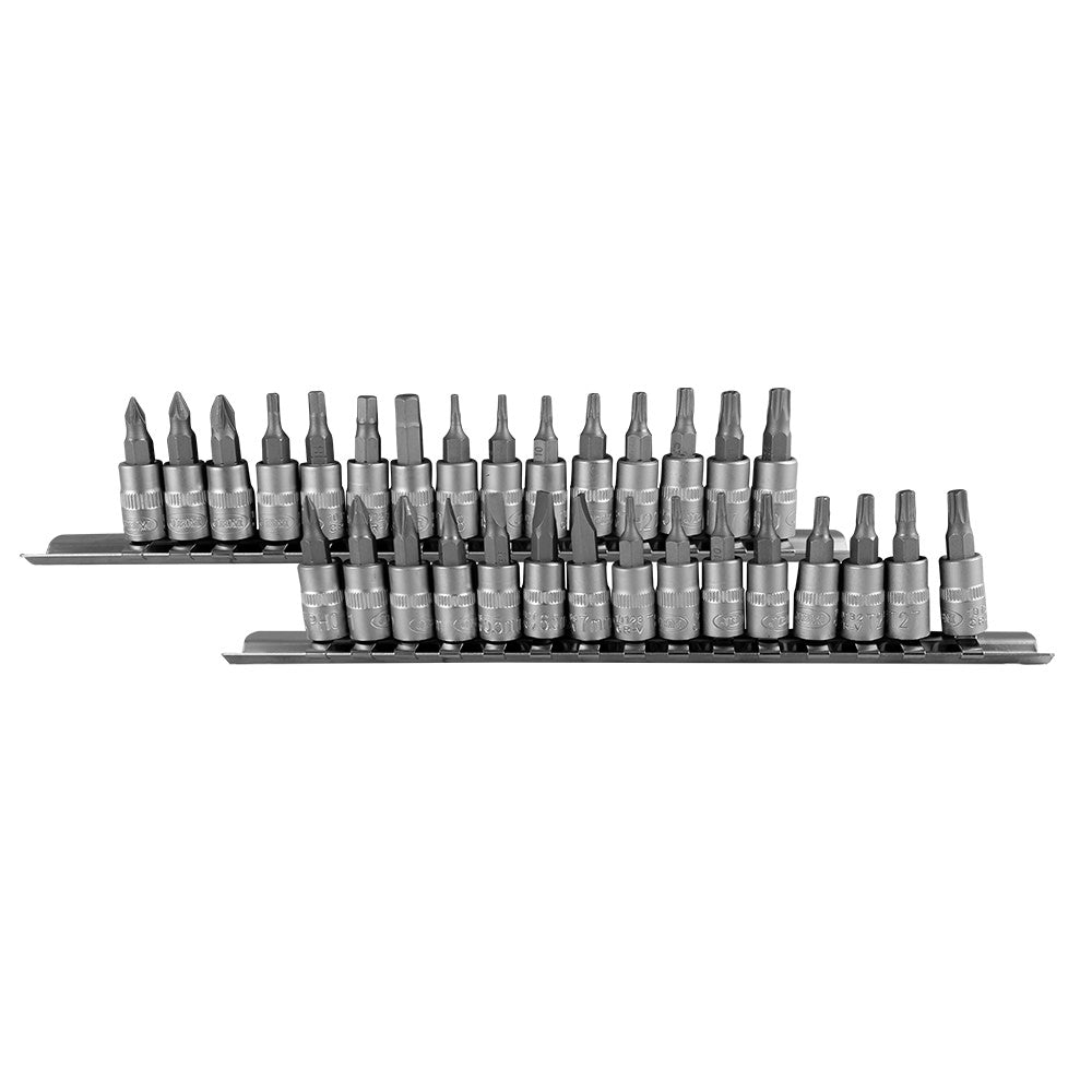 SET DE PUNTAS 1/4" 30 PCS