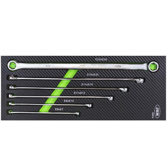 MÓDULO DE 6 LLAVES EXTRALARGAS TORX