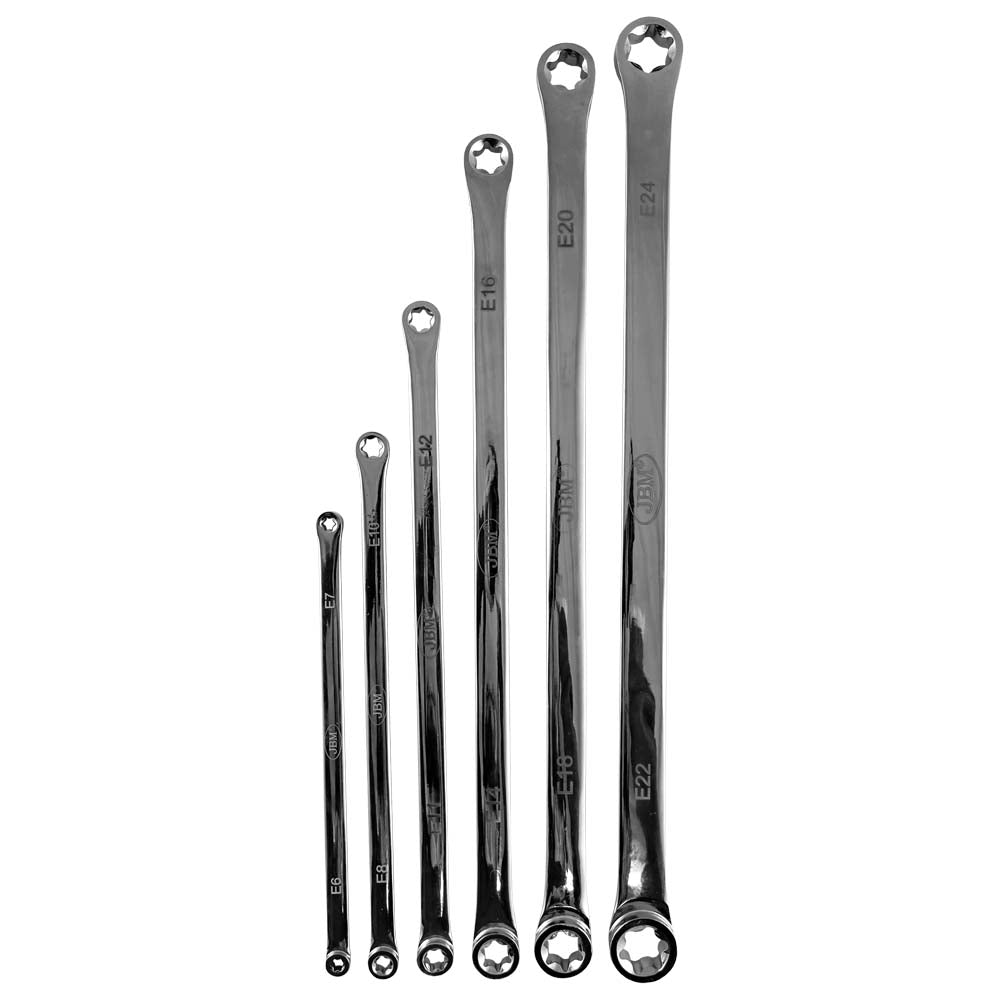 MÓDULO DE 6 LLAVES EXTRALARGAS TORX