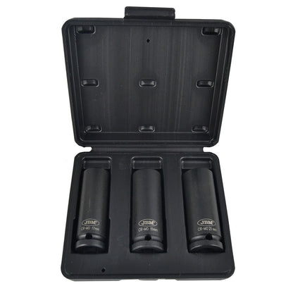 SET D 3 VASOS DE IMPACTO LARGOS HEXAGONALES