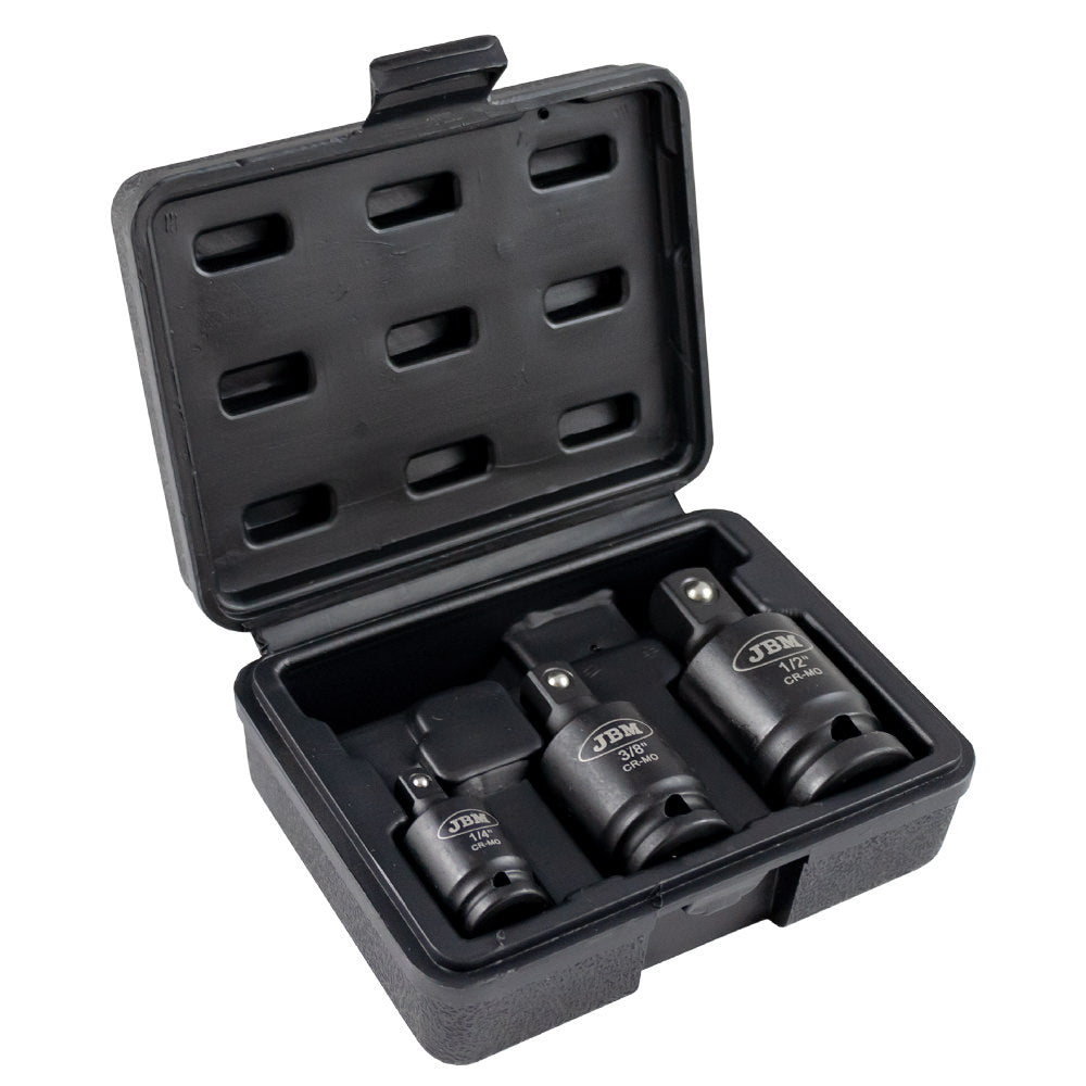 SET DE 3 ARTICULACIONES DE IMPACTO CON DOBLE POSICIÓN (FIJO/ARTICULADO)
