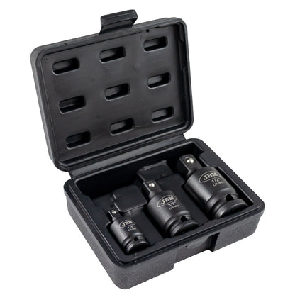 SET DE 3 ARTICULACIONES DE IMPACTO CON DOBLE POSICIÓN (FIJO/ARTICULADO)