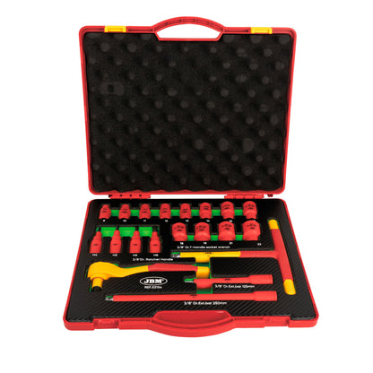 20 PCS 3/8" INSULATED TOOL CASE