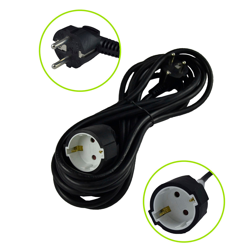 EXTENSIÓN DE CABLE DE CORRIENTE 3M
