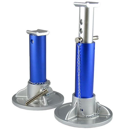 SET OF 2 3T ALUMINUM STANDS