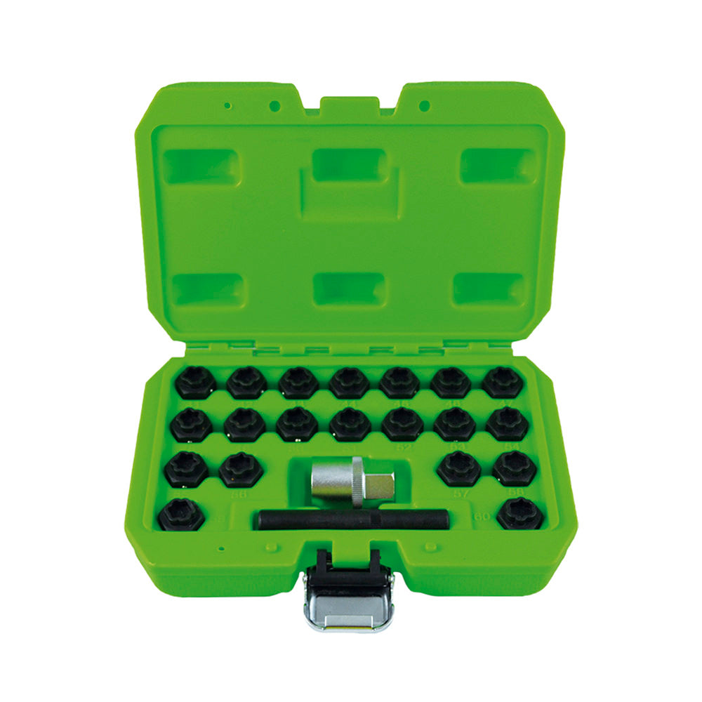 SET DE VASOS PARA TORNILLOS DE SEGURIDAD BMW