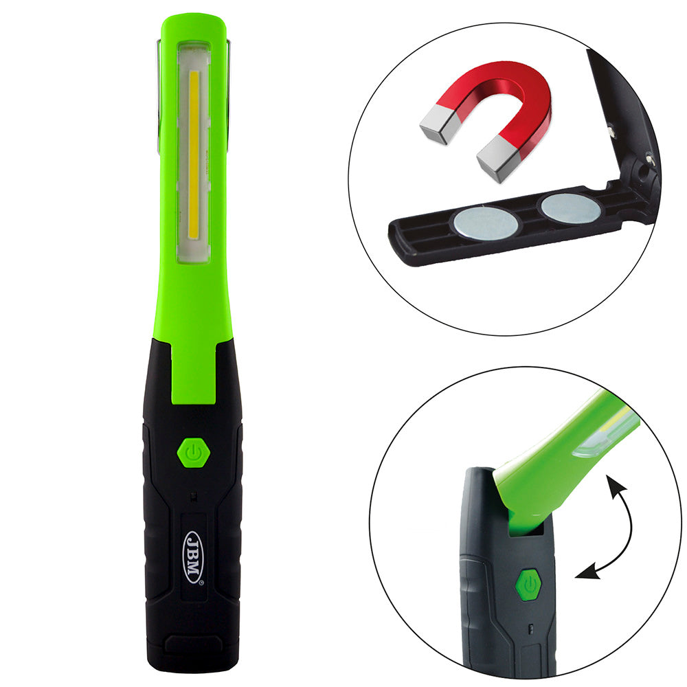 LÁMPARA LED PORTÁTIL CON BASE IMANTADA ARTICULADA - 170LM