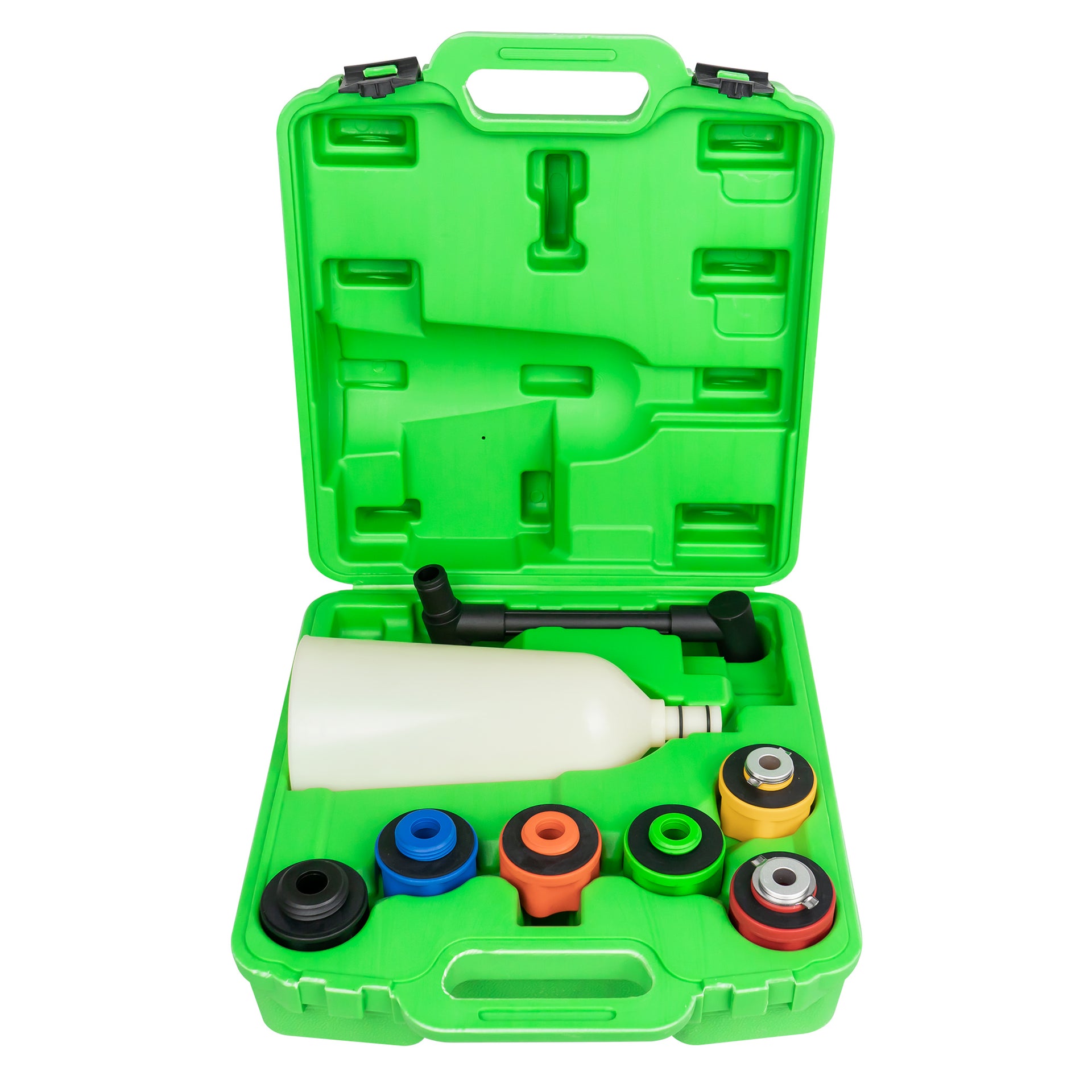 OIL FILLING SET WITH FUNNEL AND ADAPTERS