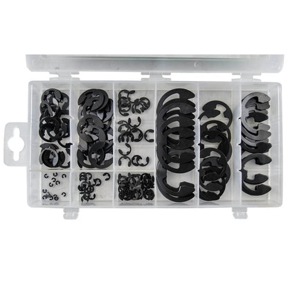 ESTUCHE DE CIRCLIPS TIPO E 150PCS