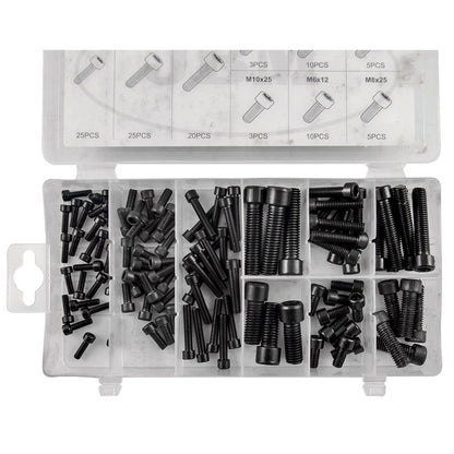 ESTUCHE DE TORNILLOS ALLEN 106PCS
