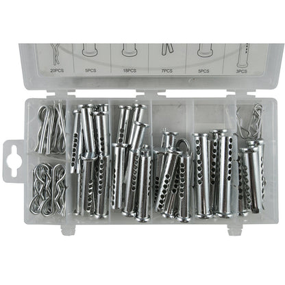 ESTUCHE DE PASADORES CLEVIS Y CLIPS EN R 71PCS