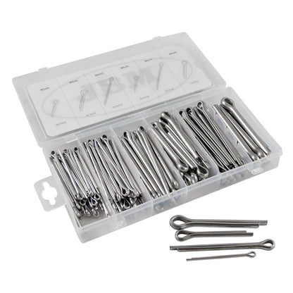 ESTUCHE DE PASADORES DE ALETAS INOX 144PCS