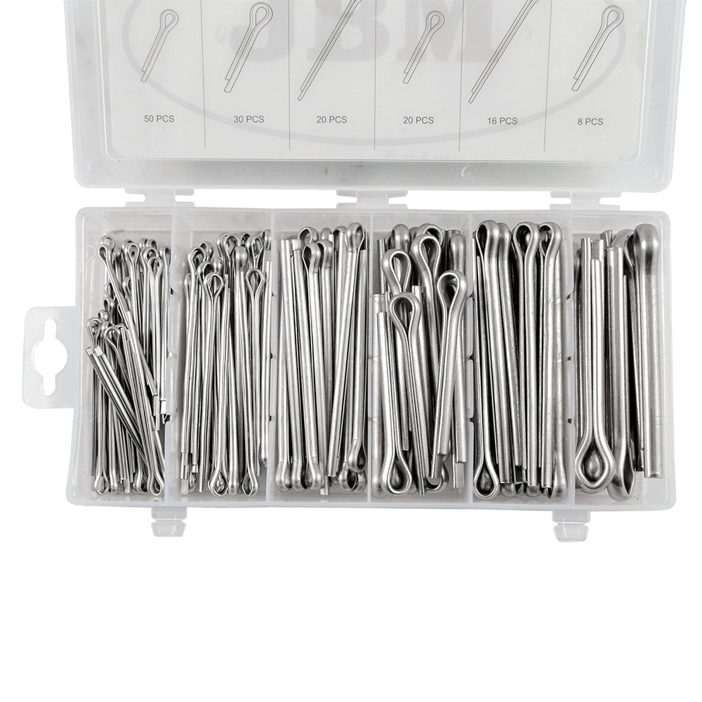 ESTUCHE DE PASADORES DE ALETAS INOX 144PCS