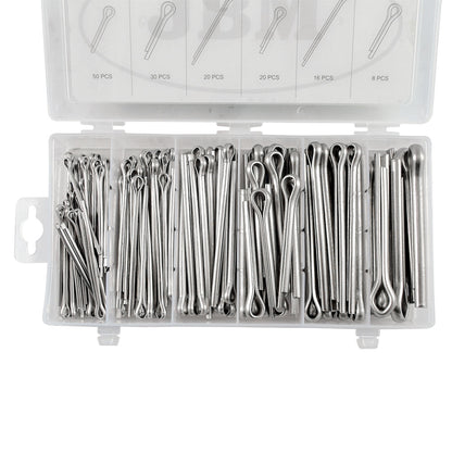 ESTUCHE DE PASADORES DE ALETAS INOX 144PCS