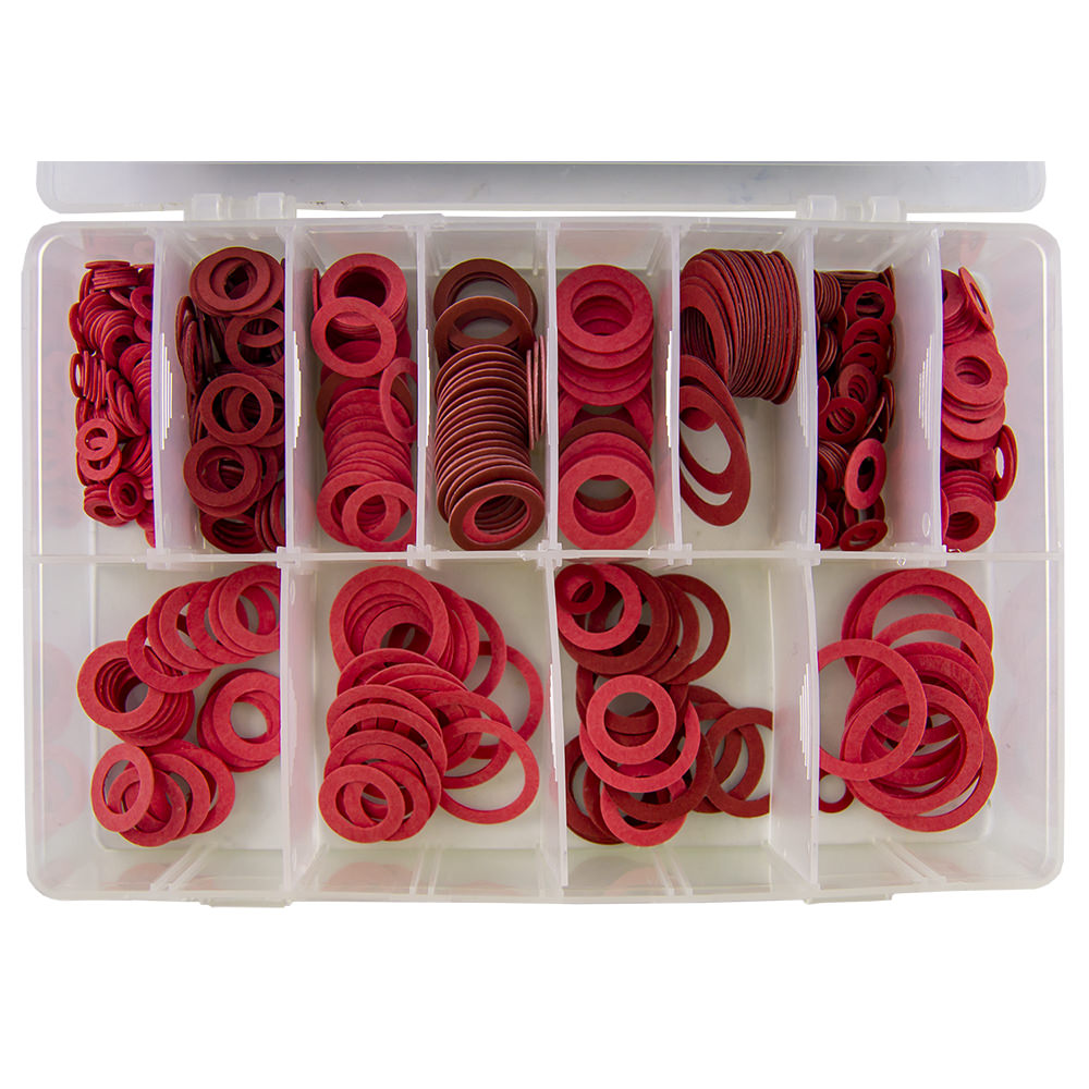SURTIDO DE ARANDELAS DE FIBRA 600PCS