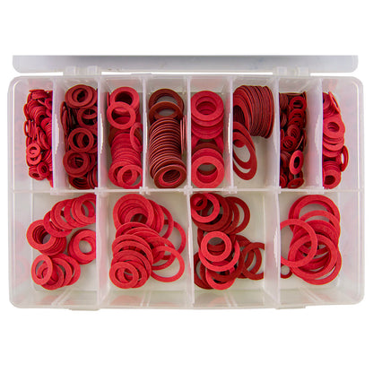 SURTIDO DE ARANDELAS DE FIBRA 600PCS